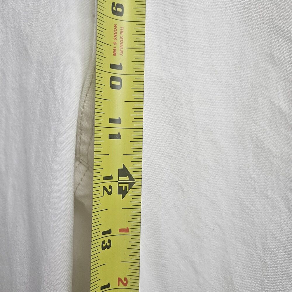 FRAME The Stroll Jeans $298 Wide Leg in Au Natural Clean Sz 31 US 12 - Picture 8 of 11